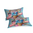 thumbnail image 2 of 3D Ice Cream Printed Comforter Cover Set Children Adult Unique Design Bedding Set Bedroom Decor,Full (80"x90"), 2 of 5