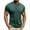 Green T-Shirt, variant on Mens Short Sleeve Henley Shirts Button Down Pullover T Shirt Slim Fit Muscle Workout Gym Tee Soft Lightweight Summer Tops Green,S