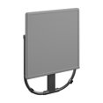 thumbnail image 3 of COSCO Multi-Functional, Adjustable Height Personal Folding Activity Table, Gray, 3 of 8