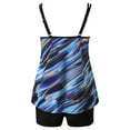 thumbnail image 6 of VerPetridure Womens Bathing Suits Tankini Women Conservative Print Strappy Back Set Two Piece Swimsuits Swimdress, 6 of 7