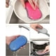 thumbnail image 5 of Set Of 9 Dishwashing Sponges Washable Reusable Microfiber Scrub Sponge Double Sided, 5 of 5