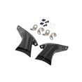 thumbnail image 1 of 2x Universal Brake System Air Cooling Mounting Kit Accessories Parts Accessories Plastic Matt black, 1 of 6