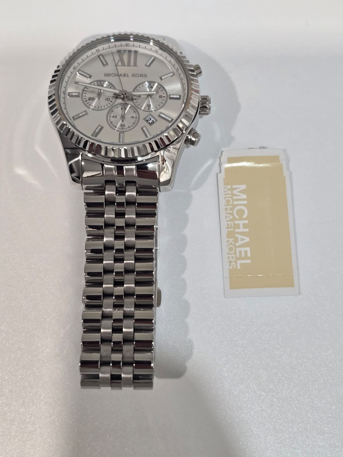 Michael Kors Men's Gold-Tone Chronograph Watch, 44mm Case