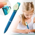thumbnail image 3 of Clearance! 2Pcs Press Pen Indigo Blue Gel Pens Ballpoint Pens, 3 of 5