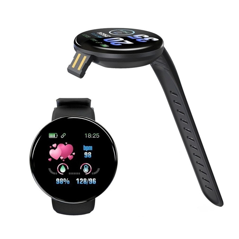 D18 Smart Watch Round Smartwatch Women Watch Waterproof Sport Tracker  WhatsApp For Android For Ios Watch | Walmart Canada