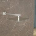 thumbnail image 2 of Logmey 16-Inch Brushed Nickel Bathroom Shower Arm Extender, 2 of 7