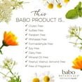 thumbnail image 5 of Babo Botanicals Sheer Zinc Sunscreen Spray SPF 30 , 6 oz Spray, 5 of 6