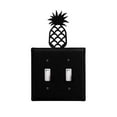 thumbnail image 1 of Village Wrought Iron ESS-44 Couvercle de Commutateur d'Ananas Double - Noir, 1 of 3