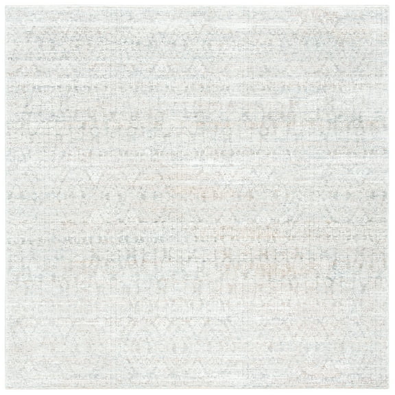 SAFAVIEH Webster Leighton Abstract Area Rug, Grey/Beige, 6'7" x 6'7" Square