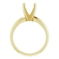 thumbnail image 2 of Pompeii 14k Yellow Gold Four Prong Solitaire Ring Engagement Band Mounting (,), 2 of 2