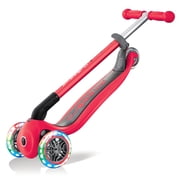Globber - Primo Foldable Scooter With Motion Activated Lights, Red