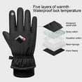 thumbnail image 3 of Windfall Winter Gloves Windproof Waterproof Outdoor Casual Ski Cycling Camping Hiking Thermal Wearproof Full Finger Multifunctional Gloves for Men Women, 3 of 6