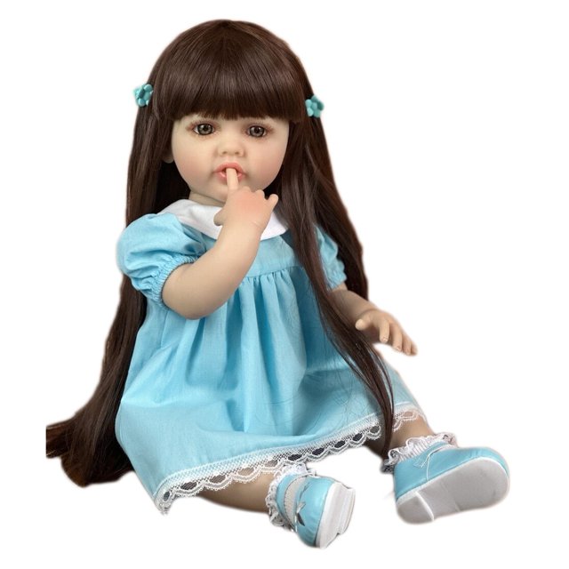 Muñeca Realista BZDOLL Reborn 55 cm De Silicona Bebé