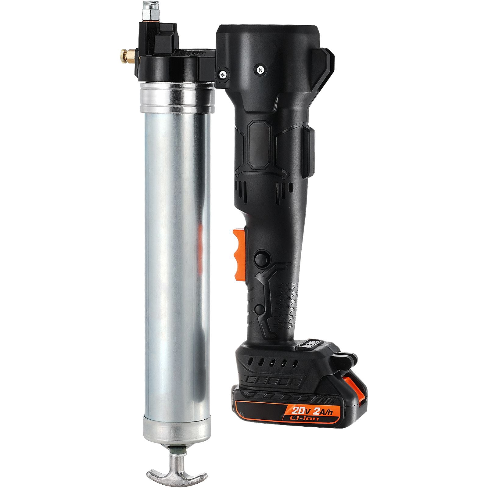Dranite 20V MAX Cordless Grease Gun, 10,000 PSI High Pressure, 4x Faster, Includes 2.0Ah Battery, Charger, and Case