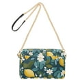 thumbnail image 2 of FORMRS Women Crossbody Purse with Chain Strap Vegan Leather Shoulder Handbag, Green Lemon Leaves, 2 of 7