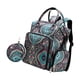 thumbnail image 3 of Herramientas organizadoras de mochila de ganchillo, accesorios vacíos con múltiples bolsillos, bolsa de mano de nailon, bolsa con cremallera para el Sunnimix Estuche para agujas de ganchillo, 3 of 8