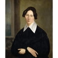 thumbnail image 3 of Rosalie Wieland-Rottmann 12x14 Black Modern Framed Museum Art Print Titled - Portrait of Emilie Linder (1855), 3 of 5