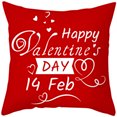thumbnail image 2 of Housse de Coussin en Coton pour la Saint-Valentin pour Canapé, 2 of 2