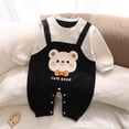 thumbnail image 2 of Newborn Baby Girl Clothes Cotton Bubble Romper Preemie Newborn Baby Girl Summer Outfit Long Sleeves Ruffle Smocked Tulle Romper Dress Jumpsuit Clothes 3-6 Months, 2 of 4