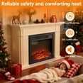 thumbnail image 6 of 18" Fireplace Heaters for Inside, 3D Electric Fireplace Insert, 1400W Fireplace Heater, Adjustable Flame and Low Noise, CSA Certification, 6 of 8