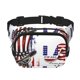 thumbnail image 1 of Balery Patriotic Skull Art Mochila Cinturón para Mujeres y Hombres, Bolsa de Cintura Impermeable de Doble Capa con Correa, 1 of 9