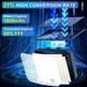 thumbnail image 2 of 108 luces LED solares con sensor de movimiento con control remoto, luces solares de seguridad impermeables IP65 con cable para patio, garaje, porche, patio, luces solares al aire libre, 2 of 5