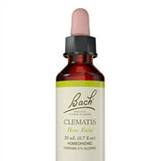 Bach Original Flower Remedies, Clematis for Focus and Concentration, 20mL Dropper