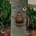 thumbnail image 1 of Figura De Cara De árbol, Decoración, Arte En El Patio, Comedero Para Pájaros, Encantador Para Exteriores E Interiores, 1 of 8