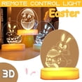 thumbnail image 2 of Utoimkio Easter Baskets for Kids Easter Lighting Adds To The Festive Atmosphere and Good Thing for Your Family Easter Decor, 2 of 2