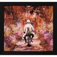 thumbnail image 2 of Inc. Chameleon Design 16x15 Black Modern Wood Framed Wall Art Titled - Monet Cat, 2 of 6