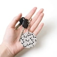 thumbnail image 5 of Naloa Cute Panda Print Round Keychain Keychain Key Ring, Key Tag, Key Chain Bulk for Gift Accessories (Round), 5 of 7