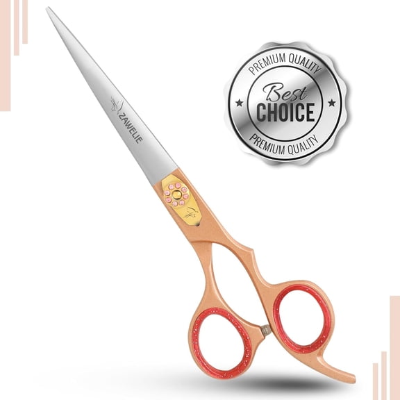 7.5 Inch Straight Dog Grooming Scissors Japanese Stainless Steel Heavy Duty  Ergonomic Pet Shears for Dogs Cats