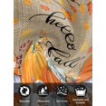 thumbnail image 7 of Orange Pumpkin Gnomes Fall Cloth Napkins Set of 8 Reusable Dinner Napkins, Branches Thanksgiving Leaves Rustic Cocktail Napkin Washable Table Napkins for Wedding/Holiday Party/Baby Shower 20"x20", 7 of 7