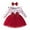 Red, variant on SUYOLL Girls Outfits Sets Cute Heart Print Bow Long Sleeve Dress with Headband Casual Beach Party Summer Fall Outfit Classic Versatile Dresses