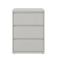 thumbnail image 2 of Hirsh 30 Inch Wide 3 Drawer Metal Lateral File Cabinet for Home and Office, Holds Letter, Legal and A4 Hanging Folders, Gray, 2 of 6
