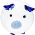 thumbnail image 1 of Crystal Glass Pig Figurine Home Decor Ornament with Detailed Vivid Color Artistic Animal Collectible Statue for Living Room Bedroom Dining Table, 1 of 5