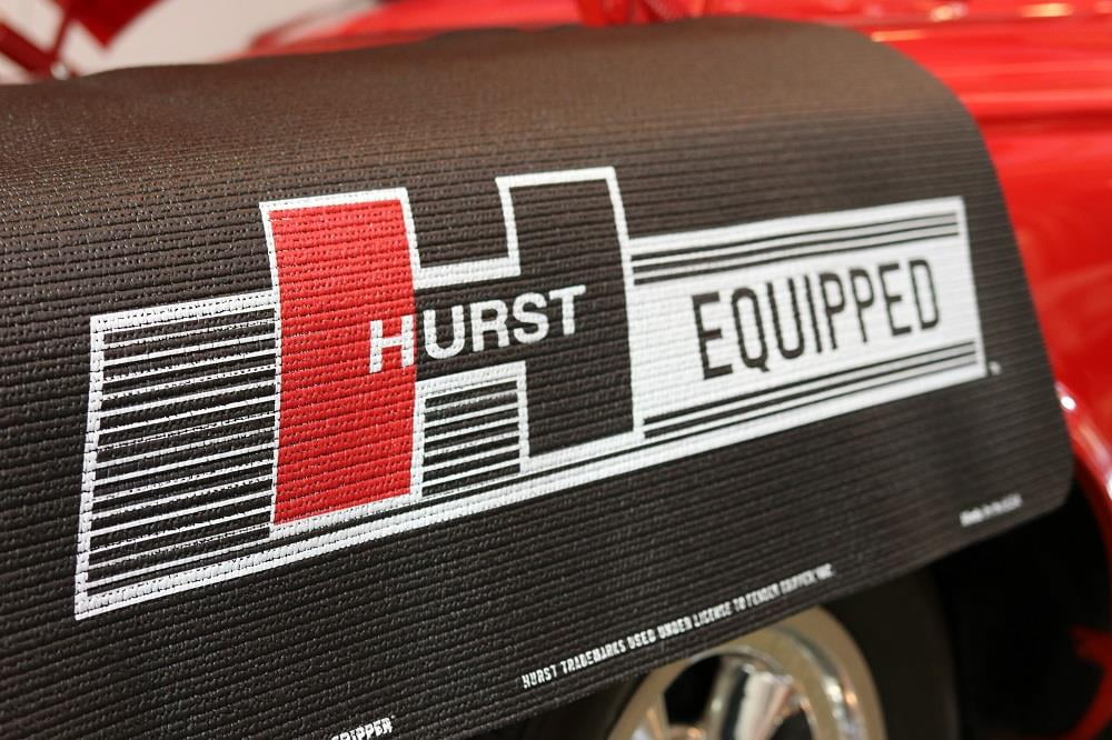 FG2315 Hurst Equipped Logo Fender Gripper Black Protective Cushion Fender Cover 