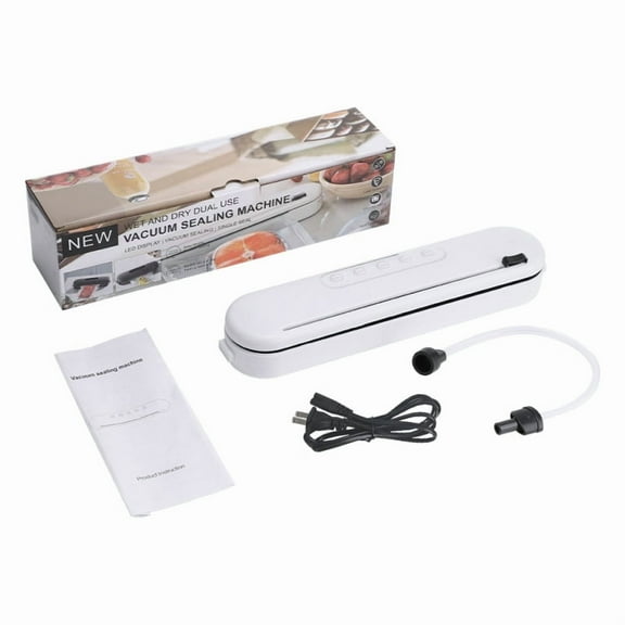 Food Vacuum Sealer Machine, Dry/Wet Modes,Vacuum Seal Bags for Food, Automatic Food Sealer, 10-in-1 Functions & Powerful Sealing System with Double Heat Seal