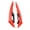 Red, variant on 2pcs Motorcycle Winglets Front Side Spoiler Aerodynamic Suitable for Electric Scooters Enhanced Stability Styles