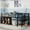 Black, variant on Newest Twin Metal Loft Bed White,Low Profile with Storage Cubby & Stairs, 6 Rolling Bins, Space Saving Design