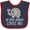 Navy and Red, variant on Inktastic My Great Grandpa Loves Me Boys or Girls Baby Bib