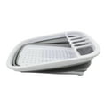 thumbnail image 4 of SAMMART 8L (2.11Gallons) Collapsible Dish Drainer - Foldable Drying Rack - Portable Dinnerware Organizer - Space Saving, 4 of 5