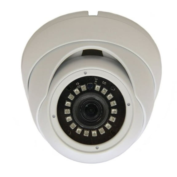 101AV Security Dome Camera 1080P 1920x1080 True Full-HD 4in1(HD-TVI, AHD, CVI, CVBS) 2.8mm Fixed Lens SONY 2.4 Megapixel STARVIS IR Indoor Outdoor Camera WDR DayNight HomeOffice 12VDC (White)
