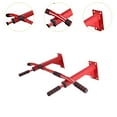 thumbnail image 6 of lacooooppia Chin up Bar Pull up Bar Wall Mounted Adjustable Wall Mount Easy to Install Portable for Strength Exercising Home Arms Outdoor Red, 6 of 8
