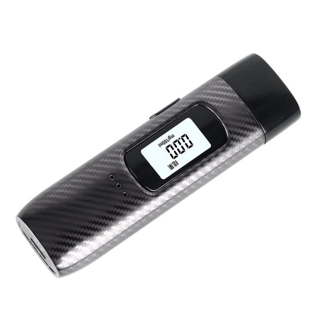Probador De Alcohol, Detector De Alcohol Para Coche Con Pantalla LCD HD Portátil Preciso, Transparente Para Conducir