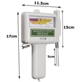 thumbnail image 3 of axGear PC101 PH Meter Water Quality PH CL2 Chlorine Tester Level Meter fo Swimming Pool, 3 of 8