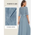 thumbnail image 4 of Vestido de dama de honor Wedtrend WT0314 Hazeblue para mujer, 4 of 6