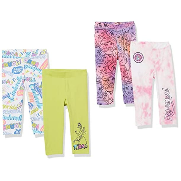 Essentials Girls and Toddlers' Leggings (Previously Spotted Zebra),  Multipacks