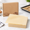 Brown-4"x4" (10.2x10.2cm) - 3200 sheets, variant on Bulk 6x6" 3200unbleached Food Grade Patty Paper Squares