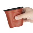 thumbnail image 2 of 100 macetas de plantas de plástico/macetas de semillas de 10 cm para jardineros, 11 kaili Sencillez, 2 of 2